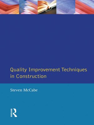 cover image of Quality Improvement Techniques in Construction